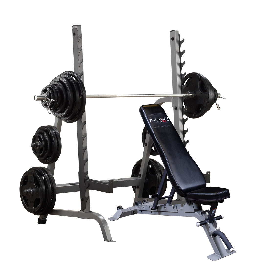 commercial Olympic weight lifting bench