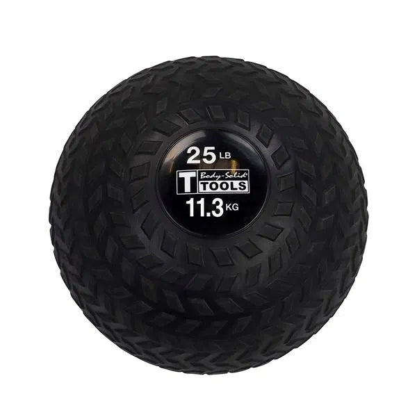 25 lb. tire tread slam ball