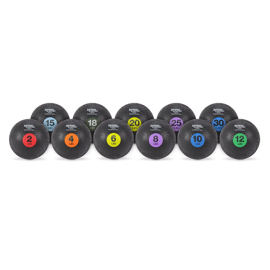 AeroMat Medicine Ball Set 35180 - 35190 High-Intensity Strength and Muscle Training Equipment Healthy and Safe Workout