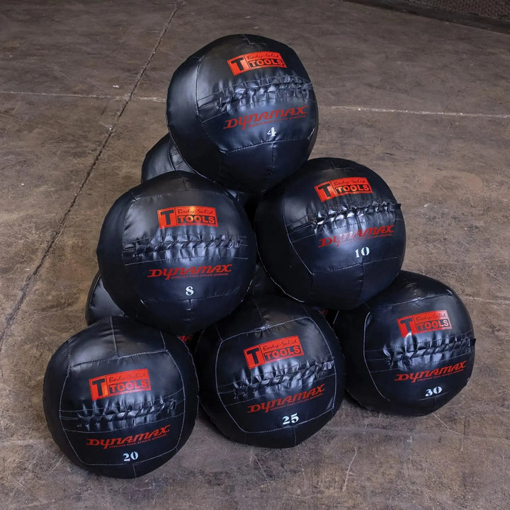 Body-Solid Dynamax Wall Balls 4 - 30 lb. Set BSTDYN on display