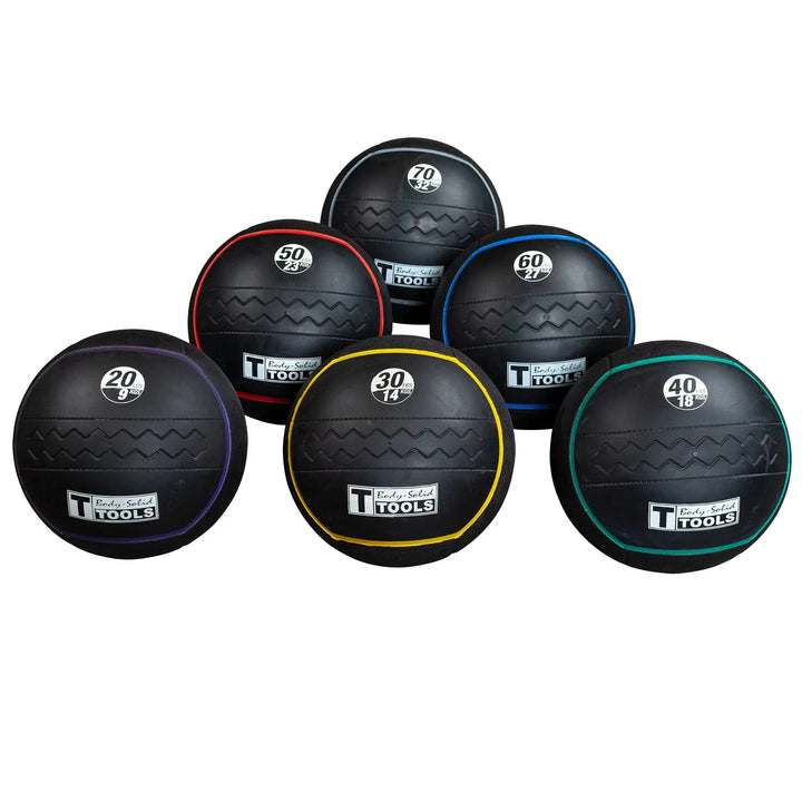 Body-Solid Heavy Rubber Balls 20 - 70 lb. Set BSTHRB