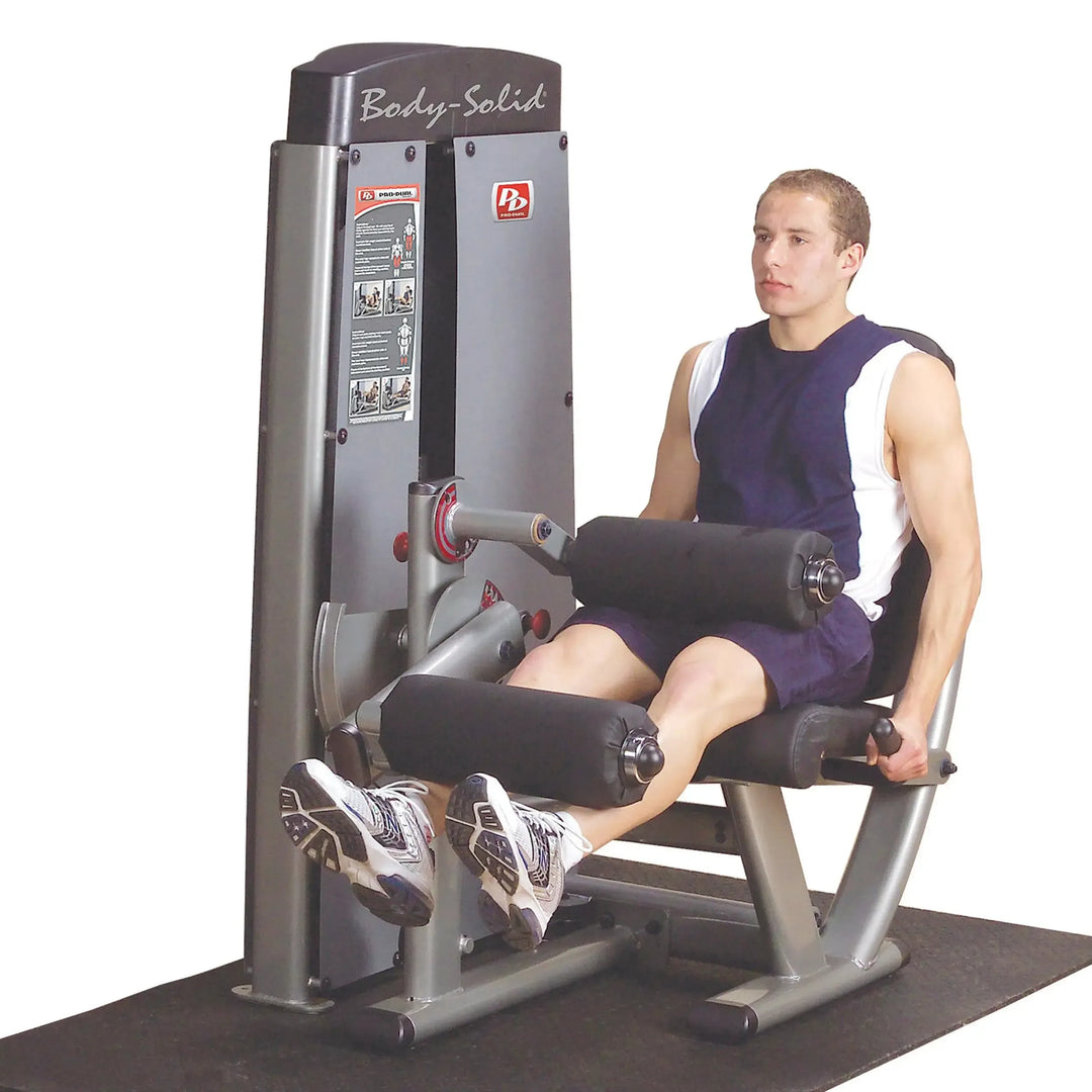 Body-Solid Leg Extension Leg Curl Combo Machine DLECSF Muscle and Strength Training Solution Healthy and Safe Workout