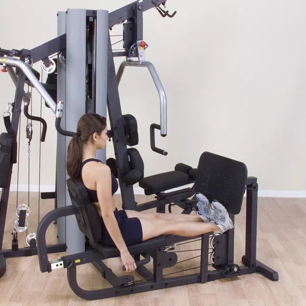 woman calf workout on Body-Solid Multi-Purpose Gym Machine G9S