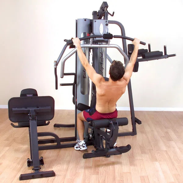 man back workout on Body-Solid Multi-Purpose Gym Machine G9S