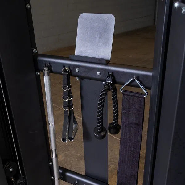 Body-Solid Functional Trainer Machine GFT100 closer look at the hooked attachments