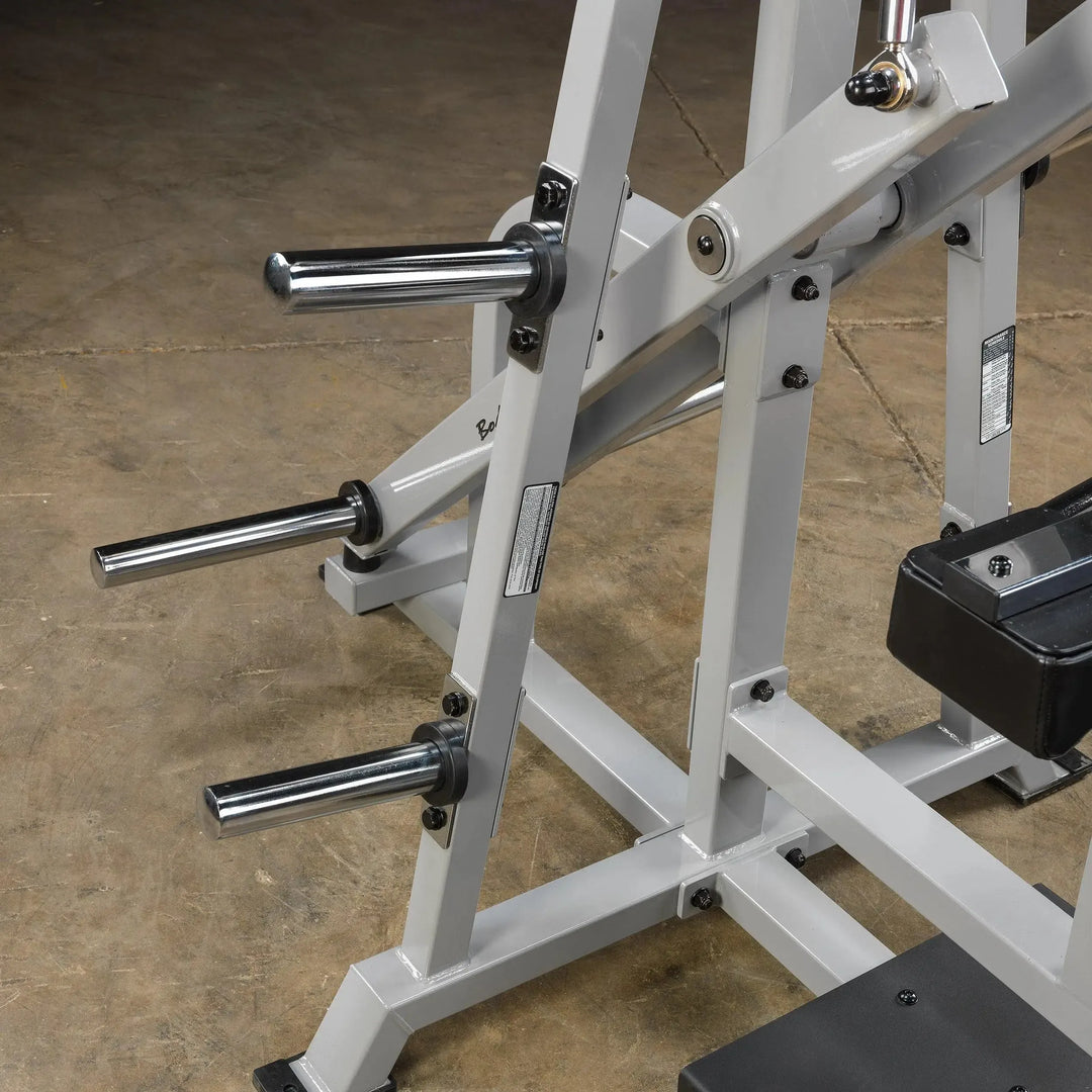 Body-Solid Lat Pulldown Machine LVLA closer look on build quality