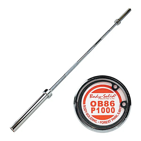 Body-Solid Squat Bar OB86P1000 closer look