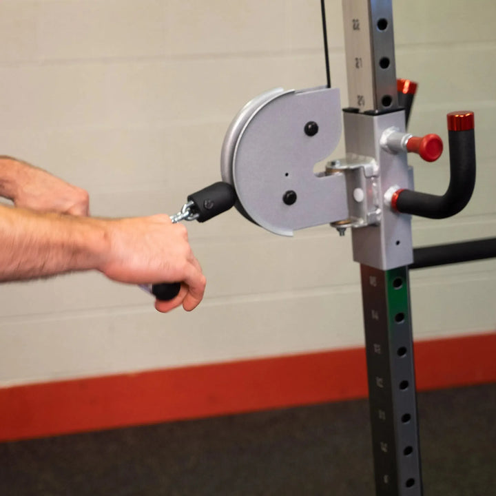Body-Solid Commercial Cable Crossover Machine S2CCO closer look on build quality