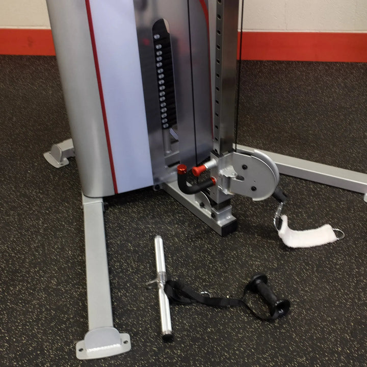 Body-Solid Commercial Cable Column S2CC closer look on build quality