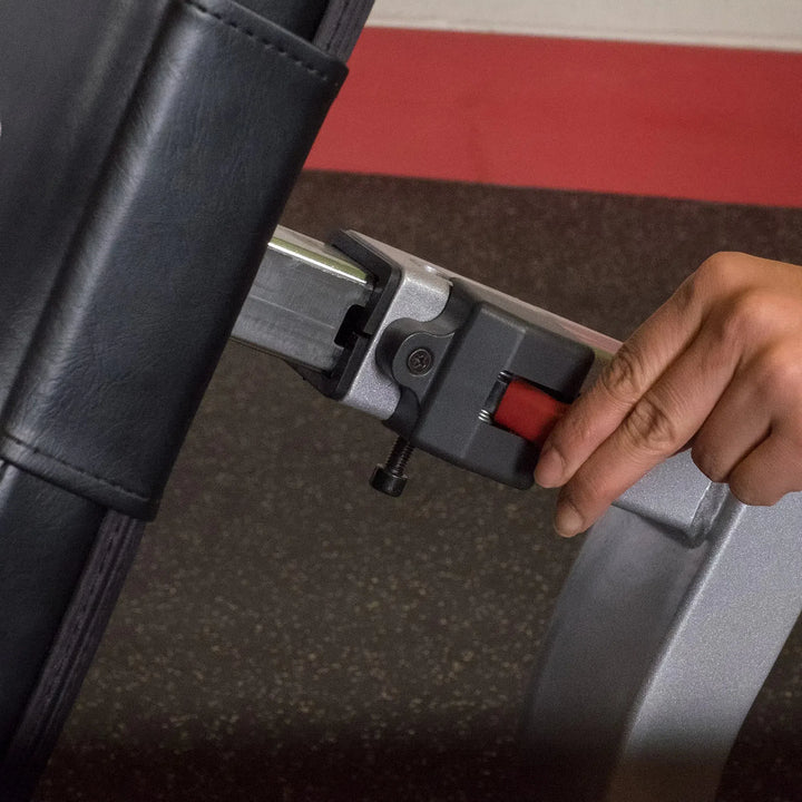 Body-Solid Leg Curl and Extension Machine S2LEC closer look on build quality