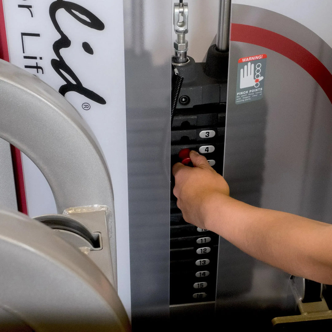 Body-Solid Leg Curl and Extension Machine S2LEC closer look on build quality