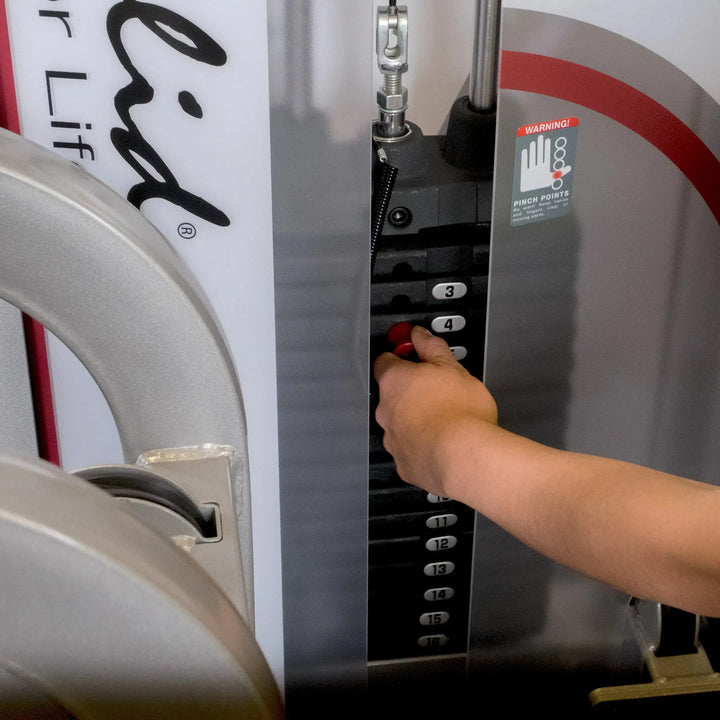 Body-Solid Leg Curl and Extension Machine S2LEC closer look on build quality