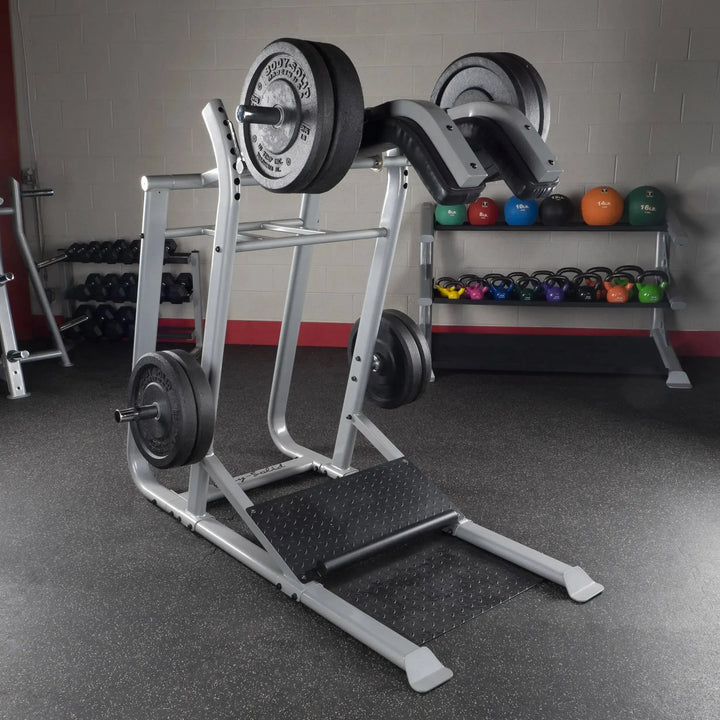 Body-Solid Leverage Squat Machine SLS500 on display