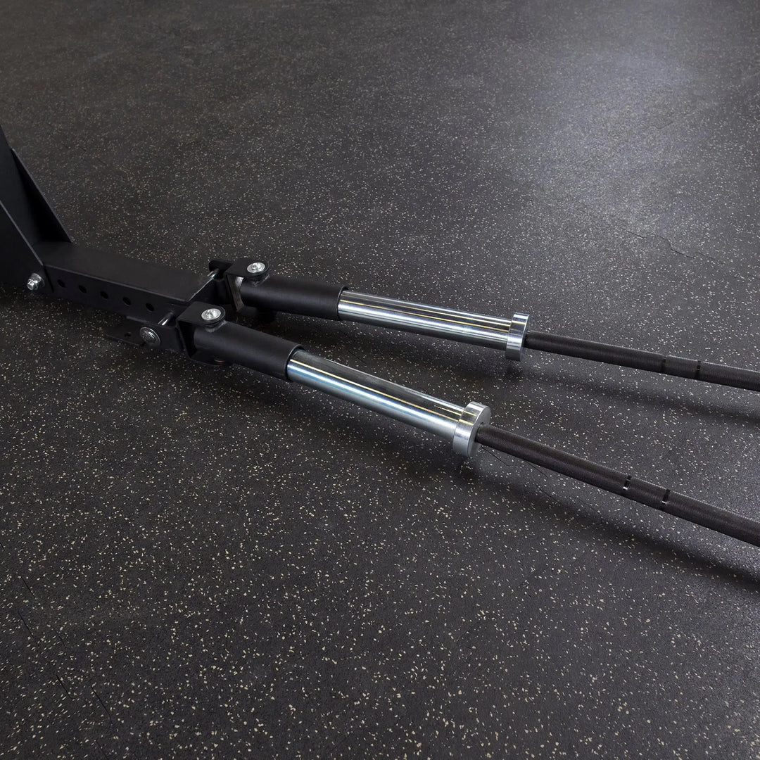 Body-Solid Commercial Power Rack Extended SPR1000Back closer look at possible attachment