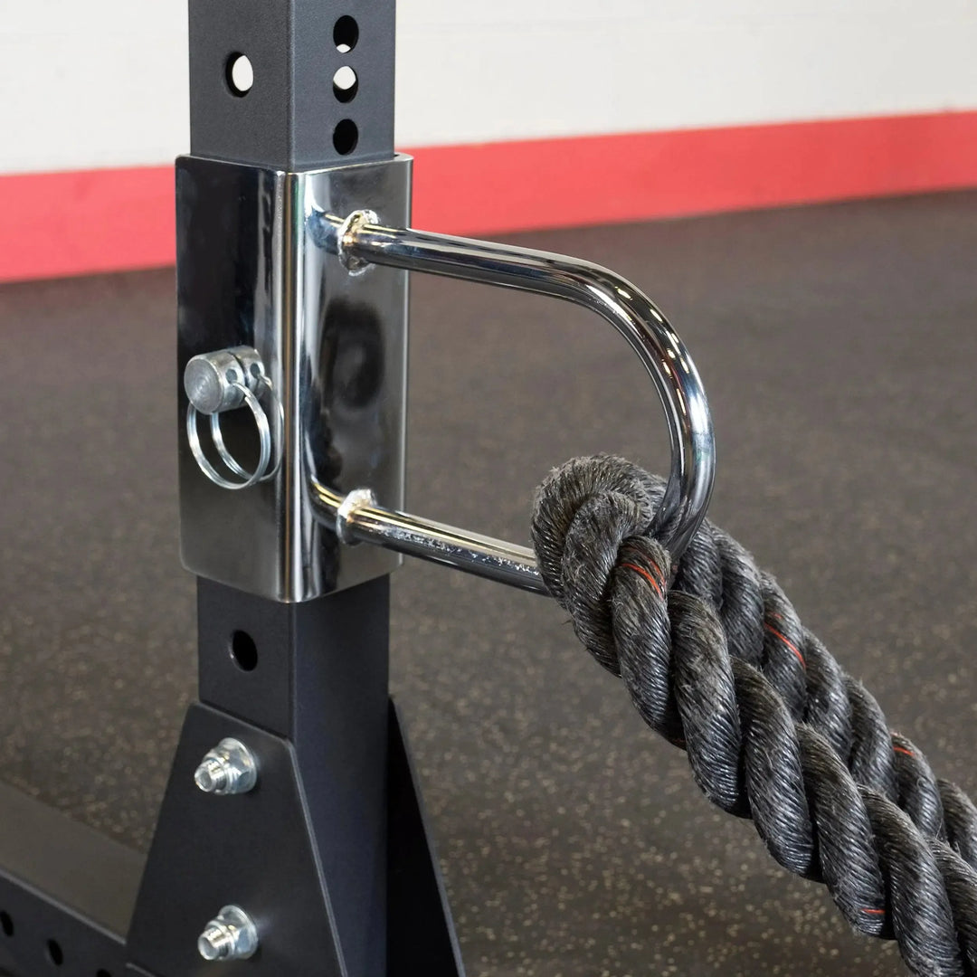 Body-Solid Double Power Rack SPR1000DB closer look on possible attachments