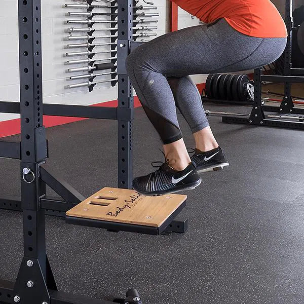 Body-Solid Commercial Power Rack SPR1000 closer look on possible attachments