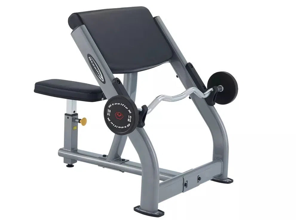 SteelFlex Commercial Preacher Curl Bench NPCB WorkoutHealthy LLC
