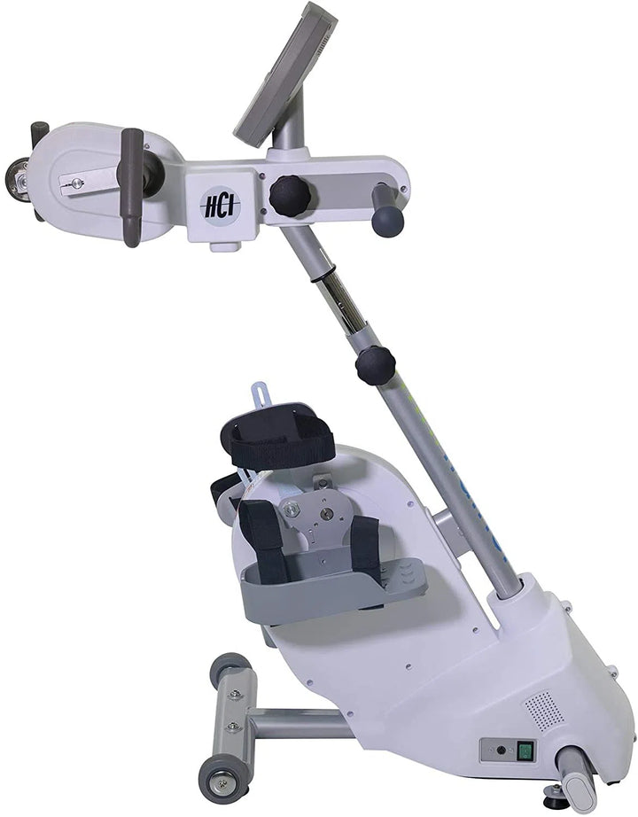HCI OmniTrainer Physical Therapy Hand Bike OT-1100 from the side angle