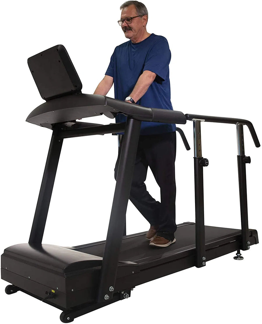 old man walking on HCI RehabMill Seniors Physical Therapy Treadmill RTM