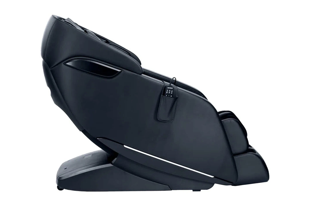 Genki Full Body Massage Chair M380 black variant viewed from the side