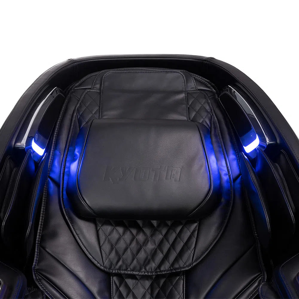 Nokori Luxury 4D Full Body Massage Chair M980 closer look on the head rest