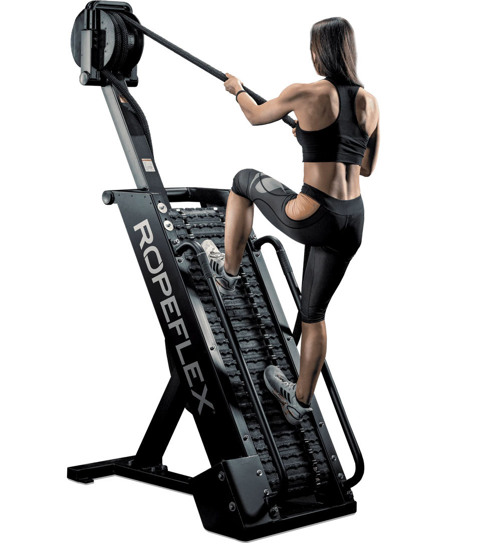 Ropeflex RX4400 Spartan Gym Rope Climbing Tread Machine