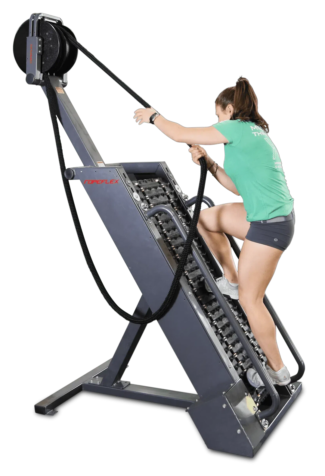 Ropeflex RX4400 Spartan Gym Rope Climbing Tread Machine