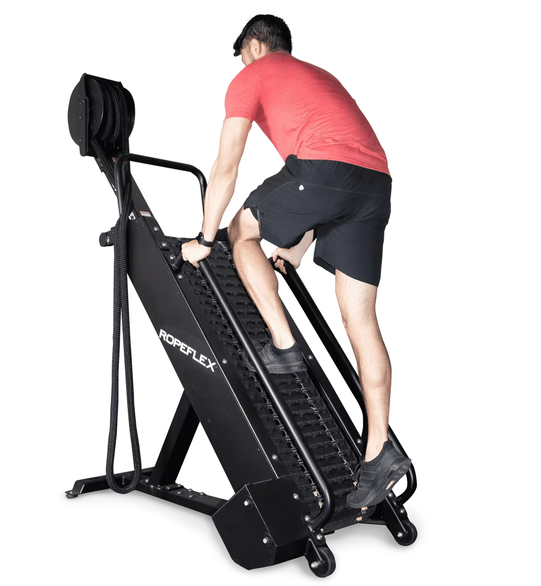 Ropeflex RX4400 Spartan Gym Rope Climbing Tread Machine