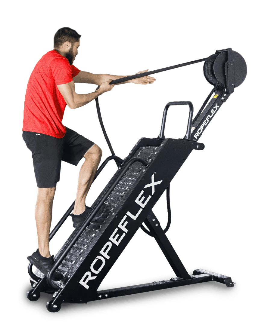 Ropeflex RX4400 Spartan Gym Rope Climbing Tread Machine