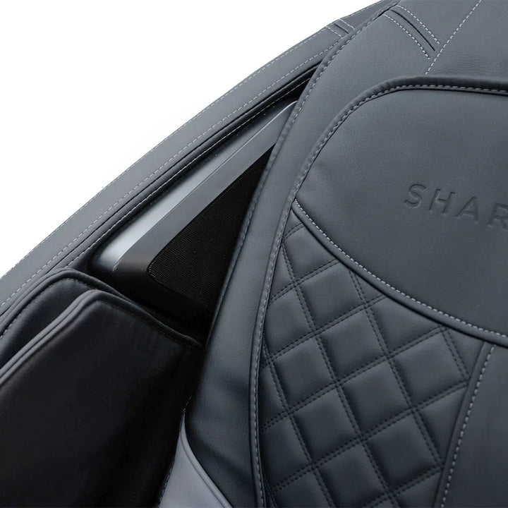 Speaker-View-Sharper-Image-Axis-4D-Full-Body-Massage-Chair-in-Black