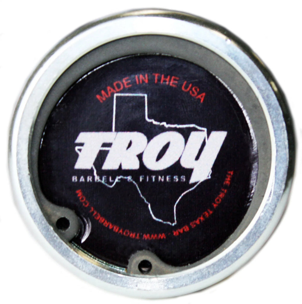 Troy Bench Press Bar 2000T branding