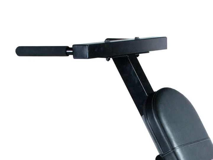 powerblock sportbench with dip attachment close up