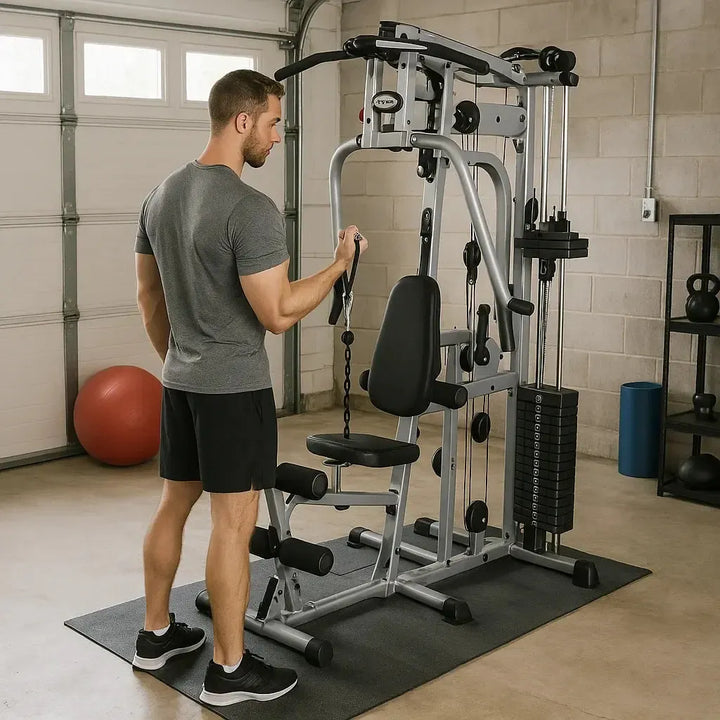 Powerline P2X Universal Home Gym w/ Leg Press & 210 lb. Stack