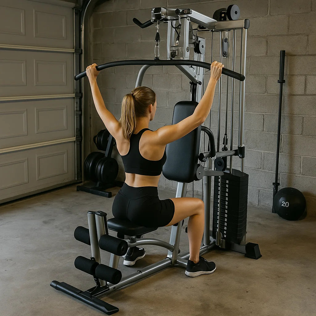 Powerline P2X Universal Home Gym w/ Leg Press & 210 lb. Stack