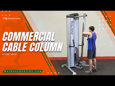 video of workouts on a cable column functional trainer