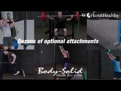 Body-Solid Pro Clubline Half Power Rack Extended (SPR500BACK)