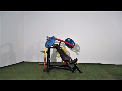 SteelFlex Incline Bench Machine PLIP demo video