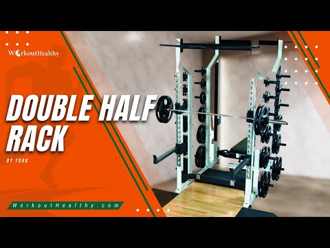 York STS Double Half Rack