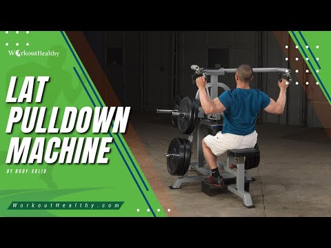 Body-Solid Pro Clubline Lat Pulldown Machine (LVLA)