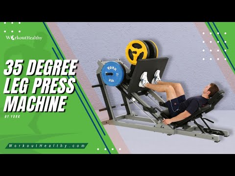 York STS 35 Degree Leg Press Machine