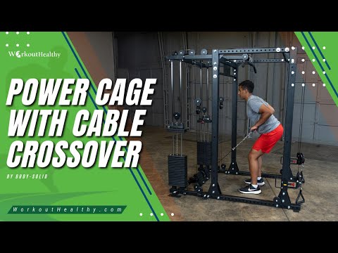 Body-Solid Power Cage w/ Cable Crossover (GPR400-GPRFTS)