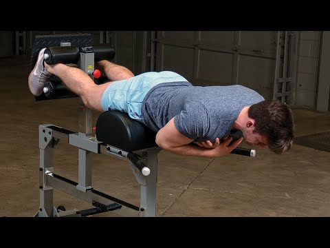 Body-Solid Back Hyperextension SGH500 demo video