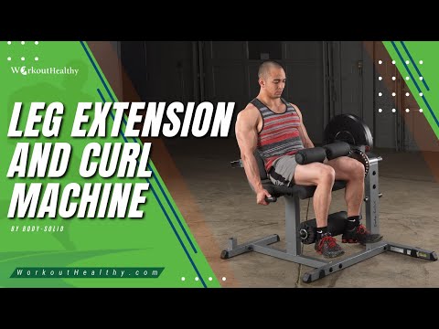 Body-Solid Leg Extension and Curl Machine (GCEC340)