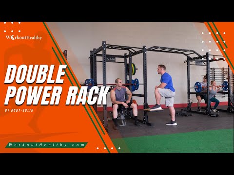 Body-Solid Pro Clubline Double Power Rack (SPR1000DB)