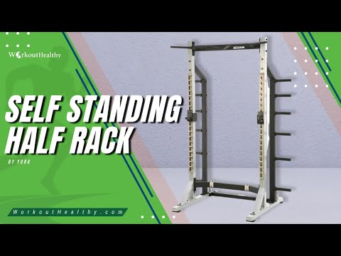 York STS Self Standing Half Rack