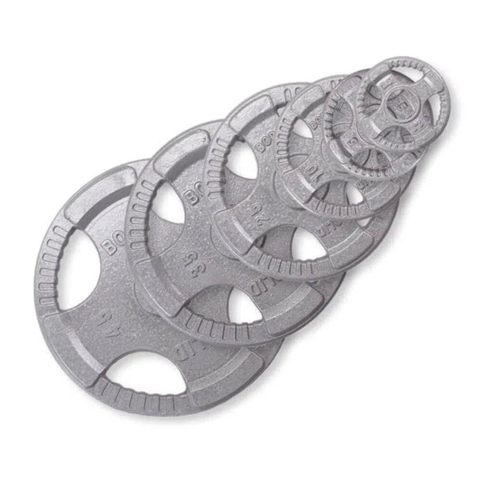 gray iron weight plates
