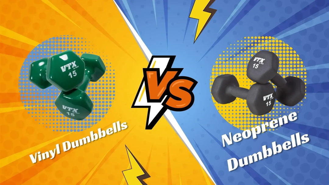 Vinyl vs Neoprene dumbbells which to use in group class