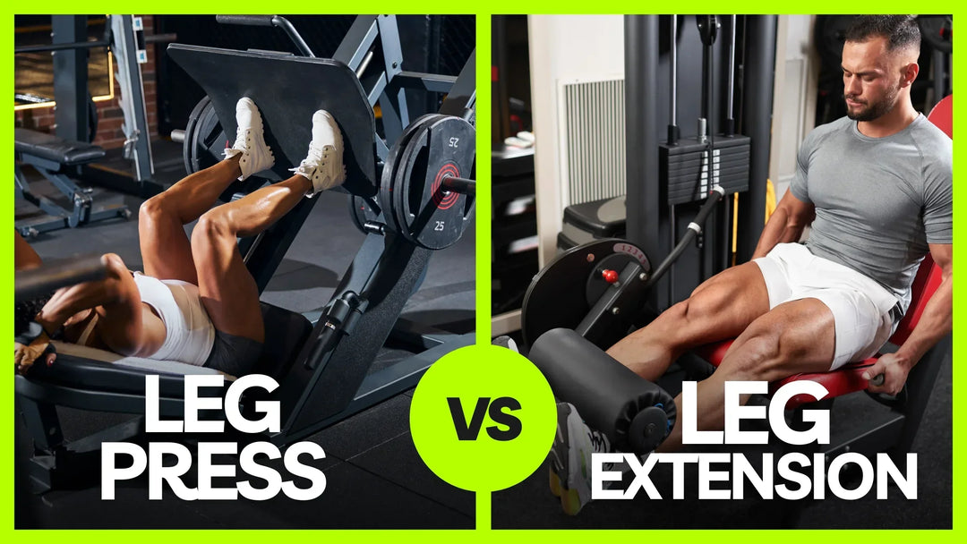 Leg Press vs Leg Extensions: Differences Explained for Optimal Gains