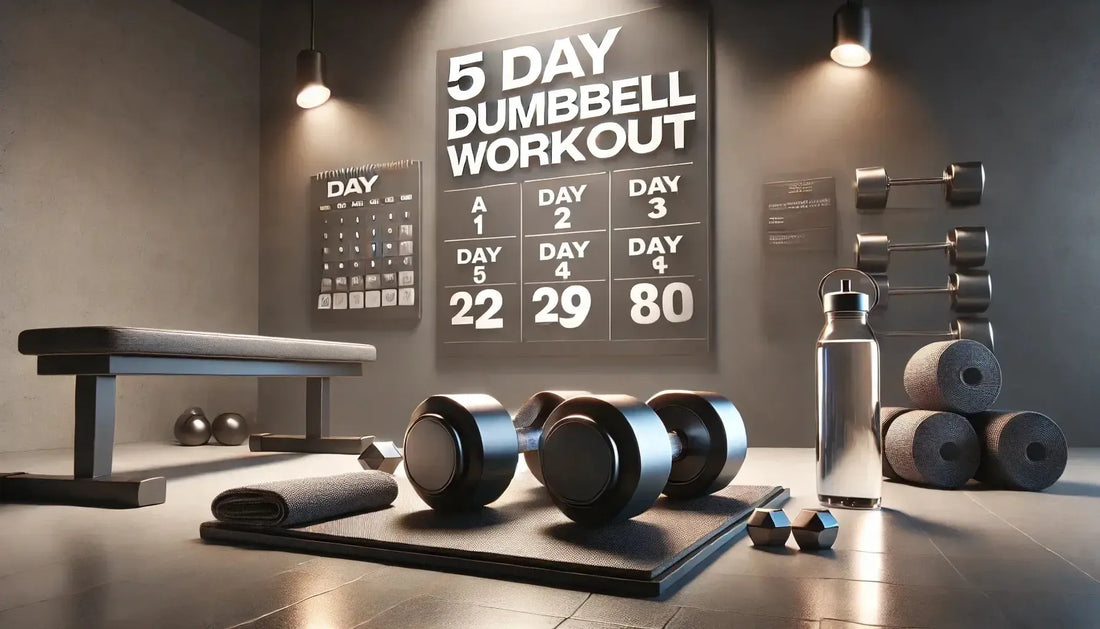 the 5 day dumbbell workout