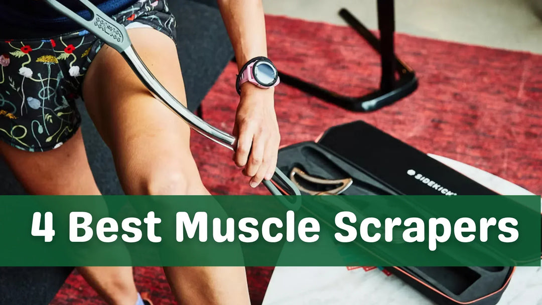 The FeelFree Sport 3-in-1 Muscle Scraper set, our best overall muscle scraper tools for recovery and pain relief.